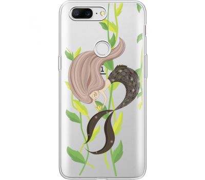 Силіконовий чохол BoxFace OnePlus 5T Cute Mermaid (35796-cc62)