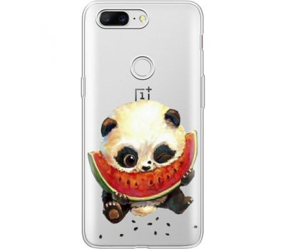Силіконовий чохол BoxFace OnePlus 5T Little Panda (35796-cc21)