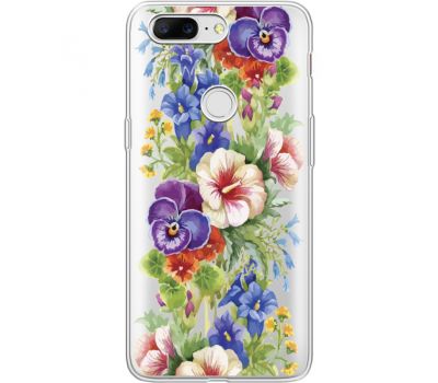 Силіконовий чохол BoxFace OnePlus 5T Summer Flowers (35796-cc34)