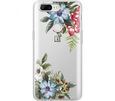 Силіконовий чохол BoxFace OnePlus 5T Floral (35796-cc54)