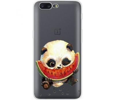 Силіконовий чохол BoxFace OnePlus 5 Little Panda (35825-cc21)