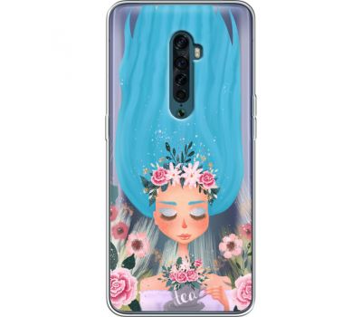 Силіконовий чохол BoxFace OPPO Reno2 Blue Hair (38504-cc57)