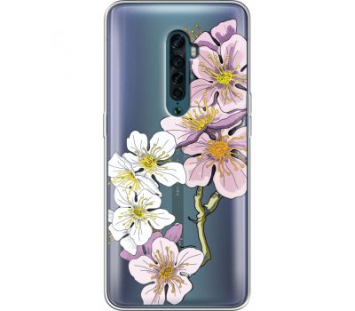 Силіконовий чохол BoxFace OPPO Reno2 Cherry Blossom (38504-cc4)