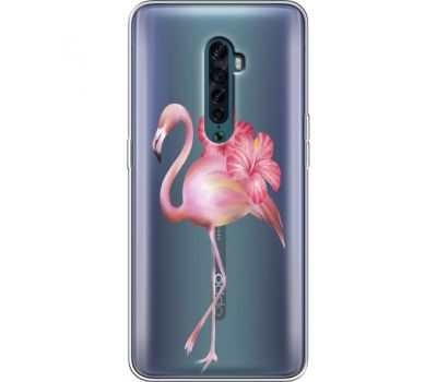 Силіконовий чохол BoxFace OPPO Reno2 Floral Flamingo (38504-cc12)