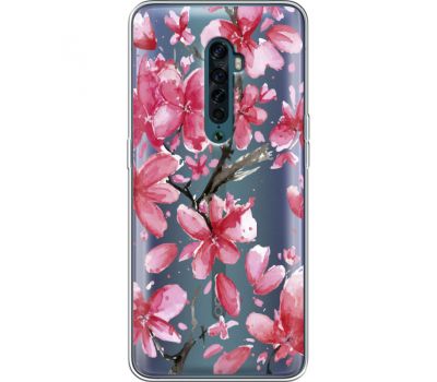 Силіконовий чохол BoxFace OPPO Reno2 Pink Magnolia (38504-cc37)