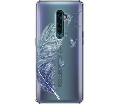 Силіконовий чохол BoxFace OPPO Reno2 Feather (38504-cc38)