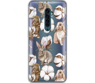 Силіконовий чохол BoxFace OPPO Reno2 Cotton and Rabbits (38504-cc49)