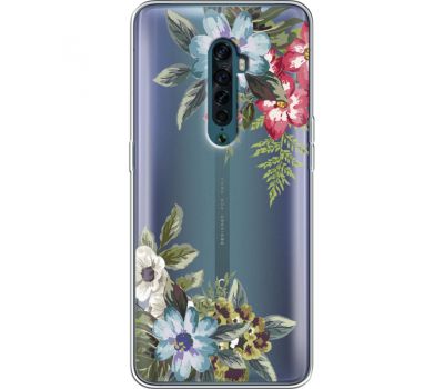 Силіконовий чохол BoxFace OPPO Reno2 Floral (38504-cc54)