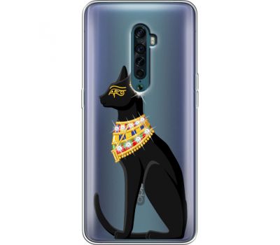 Силіконовий чохол BoxFace OPPO Reno2 Egipet Cat (938504-rs8)