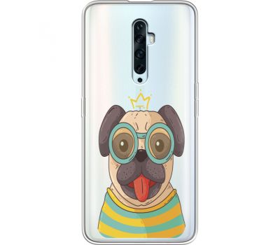 Силіконовий чохол BoxFace OPPO Reno2 Z King Mops (38510-cc16)