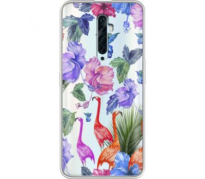 Силіконовий чохол BoxFace OPPO Reno2 Z Flamingo (38510-cc40)