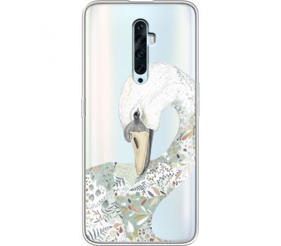 Силіконовий чохол BoxFace OPPO Reno2 Z Swan (38510-cc24)