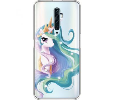 Силіконовий чохол BoxFace OPPO Reno2 Z Unicorn Queen (938510-rs3)