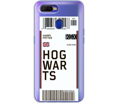 Силіконовий чохол BoxFace OPPO A5s Ticket Hogwarts (38515-cc91)