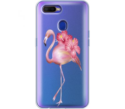 Силіконовий чохол BoxFace OPPO A5s Floral Flamingo (38515-cc12)