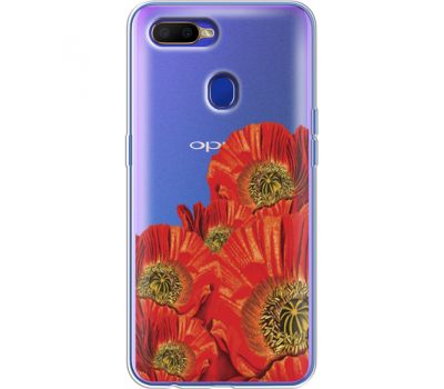 Силіконовий чохол BoxFace OPPO A5s Red Poppies (38515-cc44)