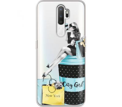 Силіконовий чохол BoxFace OPPO A5 2020 City Girl (38520-cc56)