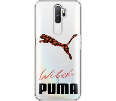 Силіконовий чохол BoxFace OPPO A5 2020 Wild Cat (38520-cc66)