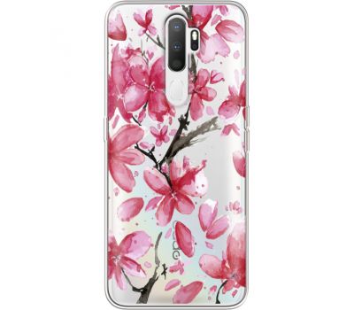 Силіконовий чохол BoxFace OPPO A5 2020 Pink Magnolia (38520-cc37)