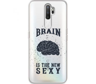 Силіконовий чохол BoxFace OPPO A5 2020 Sexy Brain (38520-cc47)