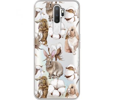 Силіконовий чохол BoxFace OPPO A5 2020 Cotton and Rabbits (38520-cc49)
