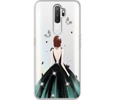 Силіконовий чохол BoxFace OPPO A5 2020 Girl in the green dress (938520-rs13)