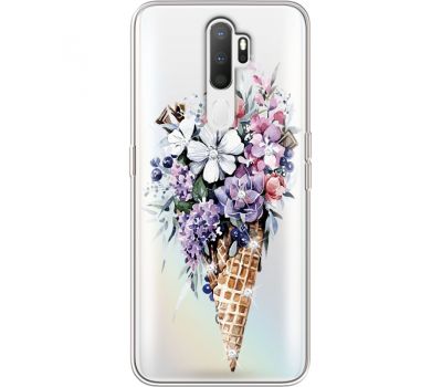 Силіконовий чохол BoxFace OPPO A5 2020 Ice Cream Flowers (938520-rs17)