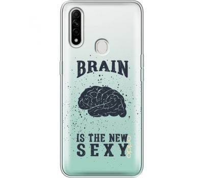 Силіконовий чохол BoxFace OPPO A31 Sexy Brain (39939-cc47)