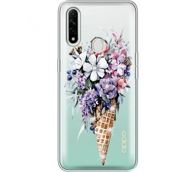 Силіконовий чохол BoxFace OPPO A31 Ice Cream Flowers (939939-rs17)