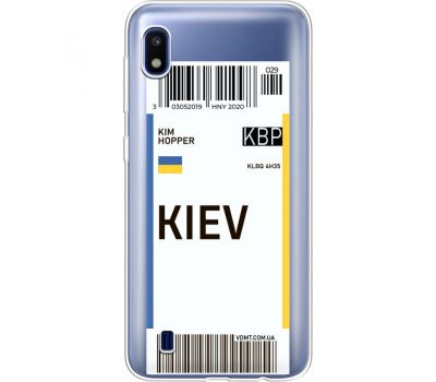 Силіконовий чохол BoxFace Samsung A105 Galaxy A10 Ticket Kiev (36868-cc88)