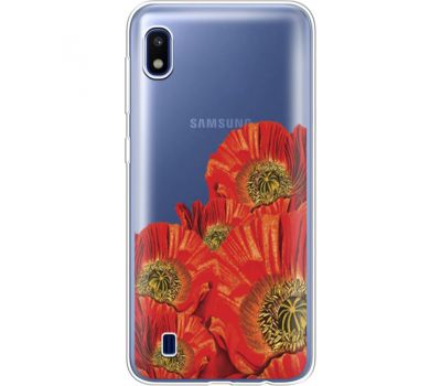 Силіконовий чохол BoxFace Samsung A105 Galaxy A10 Red Poppies (36868-cc44)