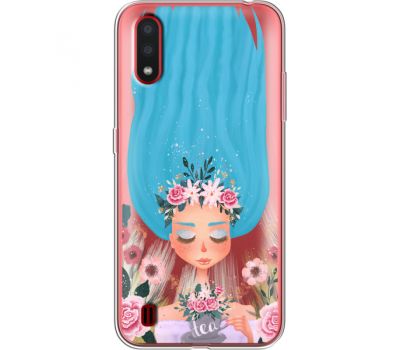 Силіконовий чохол BoxFace Samsung A015 Galaxy A01 Blue Hair (38841-cc57)