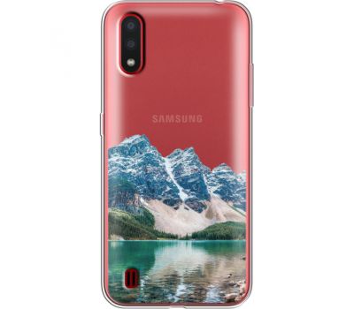 Силіконовий чохол BoxFace Samsung A015 Galaxy A01 Blue Mountain (38841-cc68)