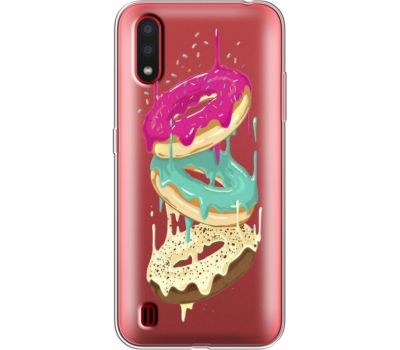 Силіконовий чохол BoxFace Samsung A015 Galaxy A01 Donuts (38841-cc7)