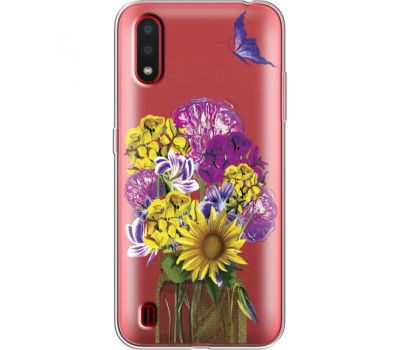 Силіконовий чохол BoxFace Samsung A015 Galaxy A01 My Bouquet (38841-cc20)