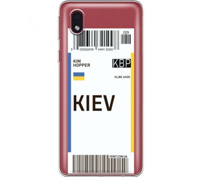 Силіконовий чохол BoxFace Samsung A013 Galaxy A01 Core Ticket Kiev (40877-cc88)