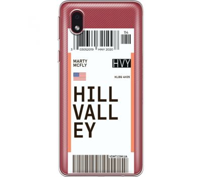 Силіконовий чохол BoxFace Samsung A013 Galaxy A01 Core Ticket Hill Valley (40877-cc94)