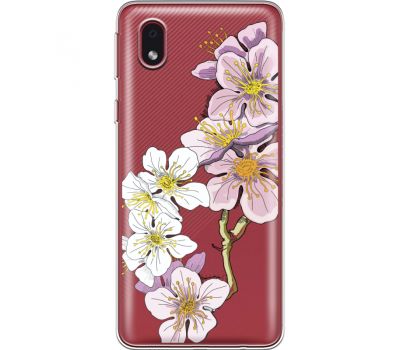 Силіконовий чохол BoxFace Samsung A013 Galaxy A01 Core Cherry Blossom (40877-cc4)