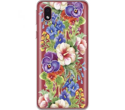 Силіконовий чохол BoxFace Samsung A013 Galaxy A01 Core Summer Flowers (40877-cc34)