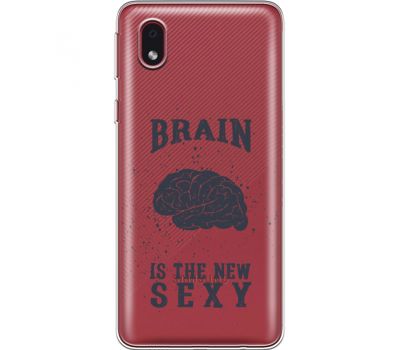 Силіконовий чохол BoxFace Samsung A013 Galaxy A01 Core Sexy Brain (40877-cc47)