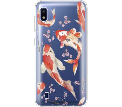 Силіконовий чохол BoxFace Samsung A105 Galaxy A10 Japanese Koi Fish (36868-cc3)