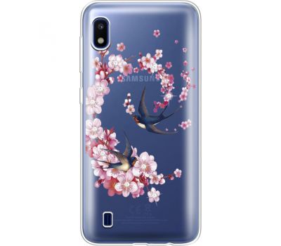 Силіконовий чохол BoxFace Samsung A105 Galaxy A10 Swallows and Bloom (936868-rs4)