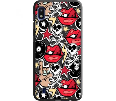 Силіконовий чохол BoxFace Samsung A105 Galaxy A10 Rock Graffiti (37104-bk57)