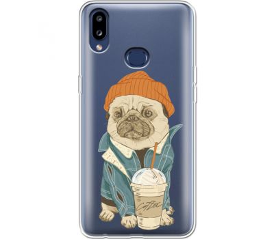 Силіконовий чохол BoxFace Samsung A107 Galaxy A10s Dog Coffeeman (37945-cc70)