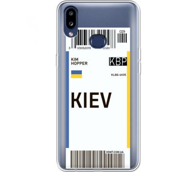 Силіконовий чохол BoxFace Samsung A107 Galaxy A10s Ticket Kiev (37945-cc88)
