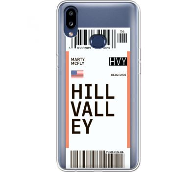 Силіконовий чохол BoxFace Samsung A107 Galaxy A10s Ticket Hill Valley (37945-cc94)