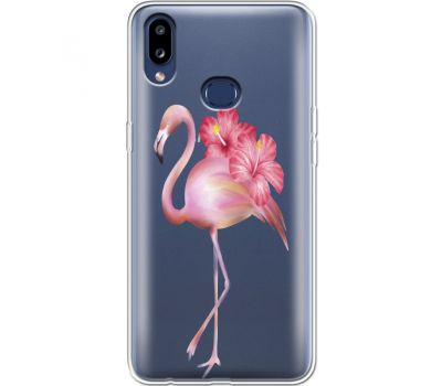 Силіконовий чохол BoxFace Samsung A107 Galaxy A10s Floral Flamingo (37945-cc12)