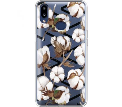 Силіконовий чохол BoxFace Samsung A107 Galaxy A10s Cotton flowers (37945-cc50)