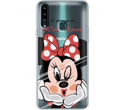 Силіконовий чохол BoxFace Samsung A207 Galaxy A20s Lady M (38126-cc59)