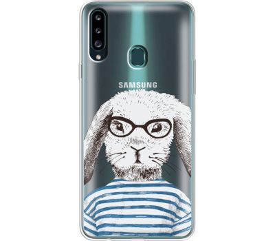 Силіконовий чохол BoxFace Samsung A207 Galaxy A20s MR. Rabbit (38126-cc71)